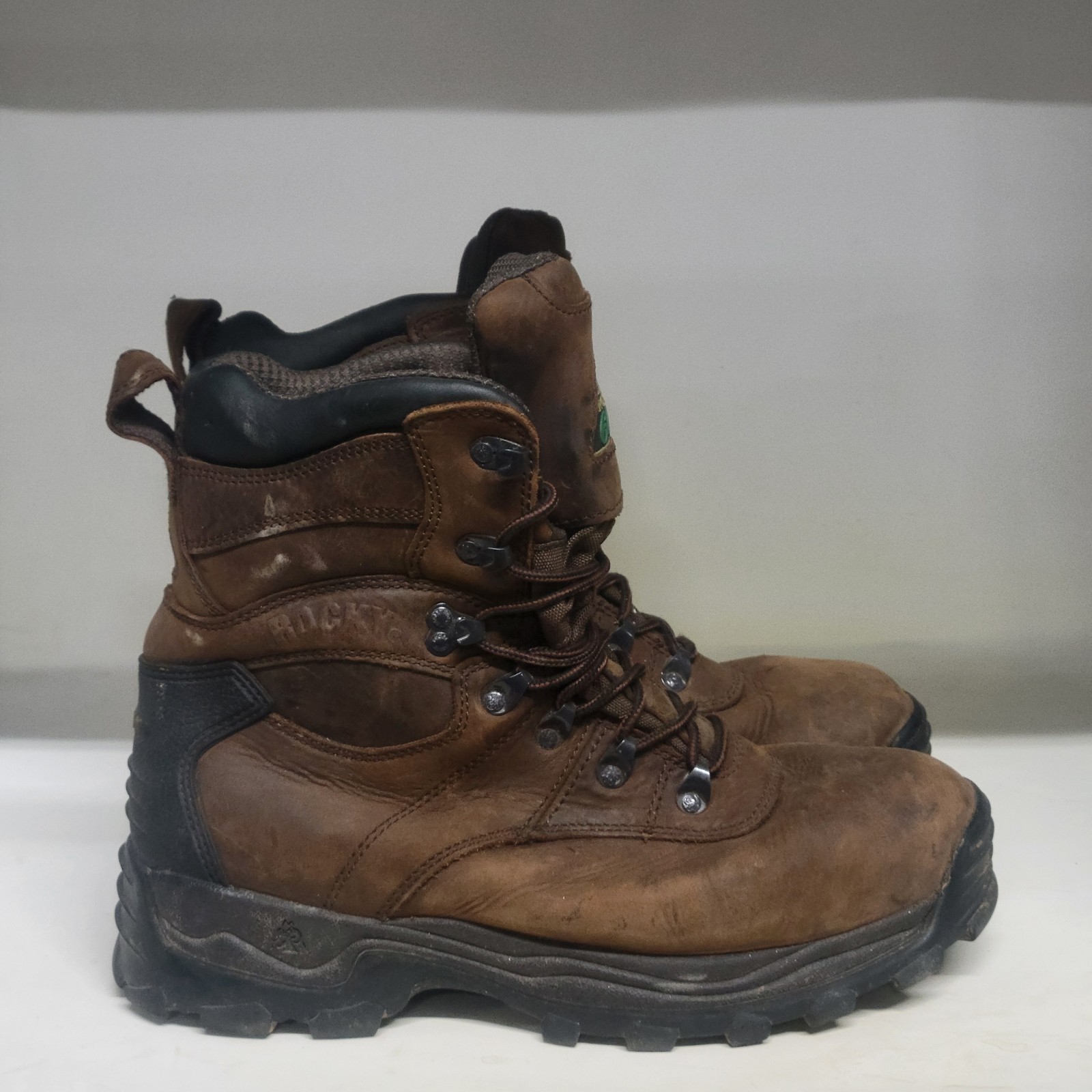 Rocky Sport Utility 600G Insulated WP Soft Toe Boot Brown Mens Size 11W