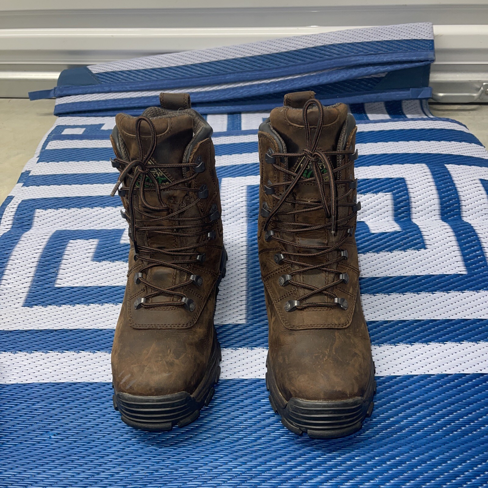 Rocky Men’s 10M  7″ Utility Hunting Work Boots Brown FQ0007480 600gm Thinsulate