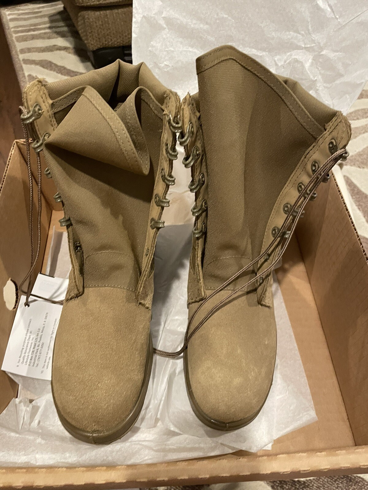 Rocky Military Boots Coyote 6R NEW