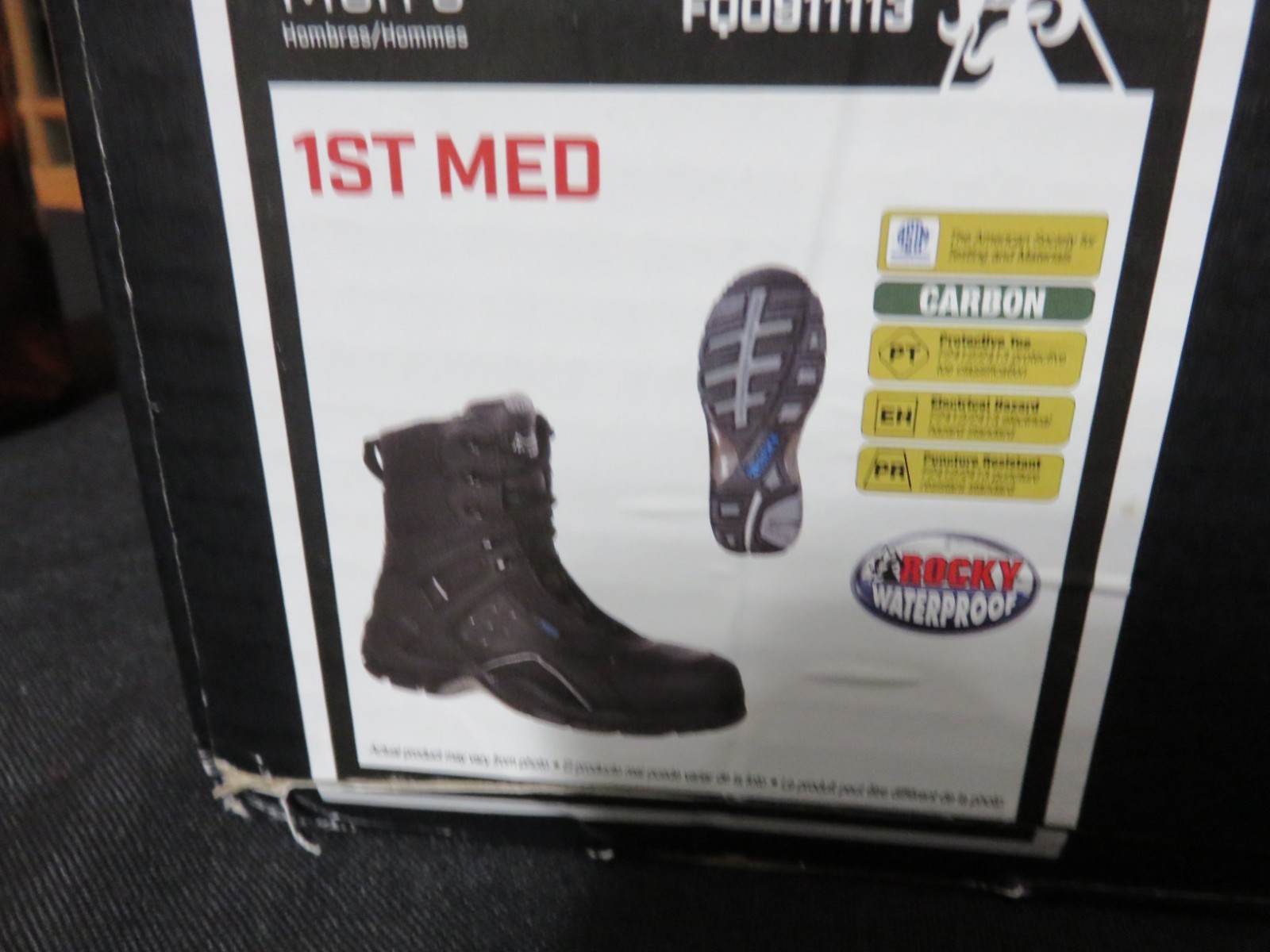Rocky 1st Med Men’s Boots SZ. 9 1/2 Brand New!