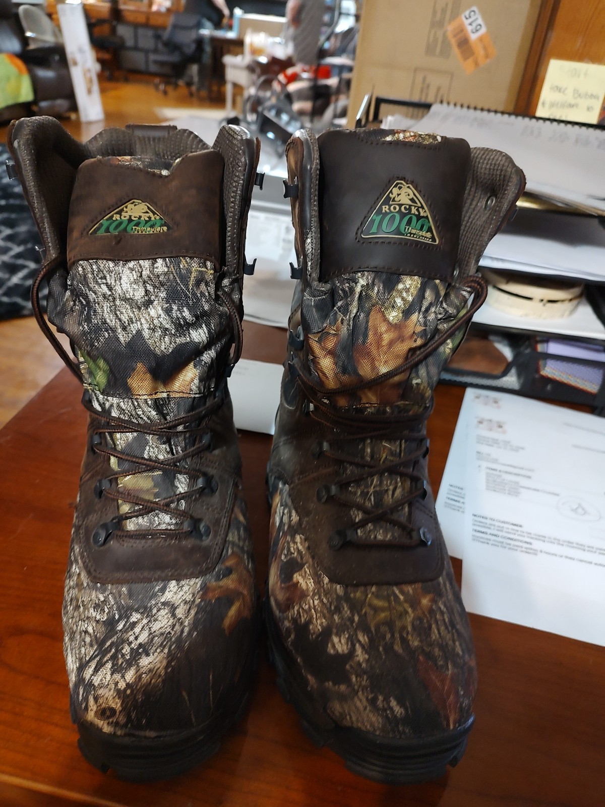 Rocky Sport Utility 1000G Waterproof Insulated Work Boot for Cold Conditions