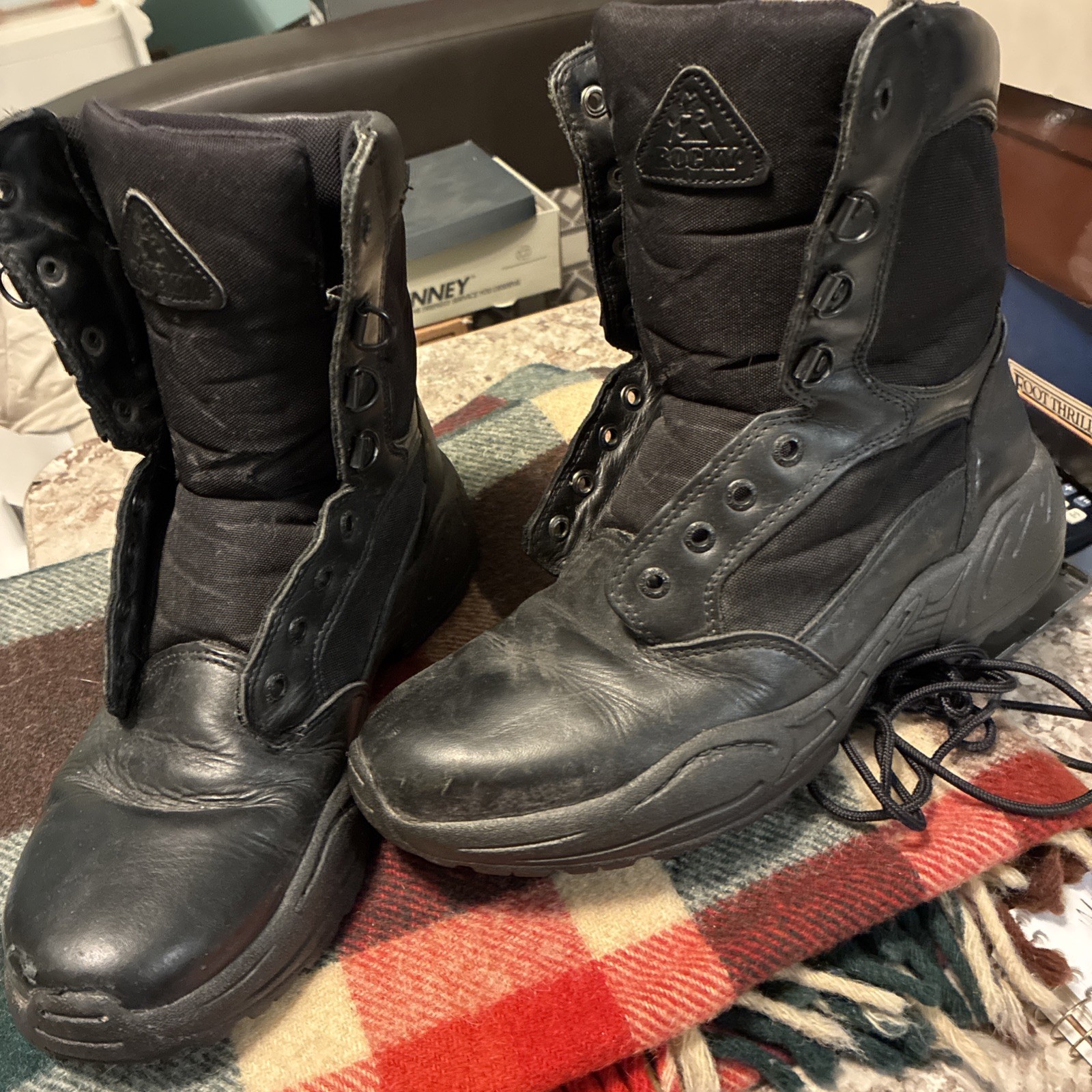 Rocky Tactical Boots Size 9.5, Used Very Little Minor Wear