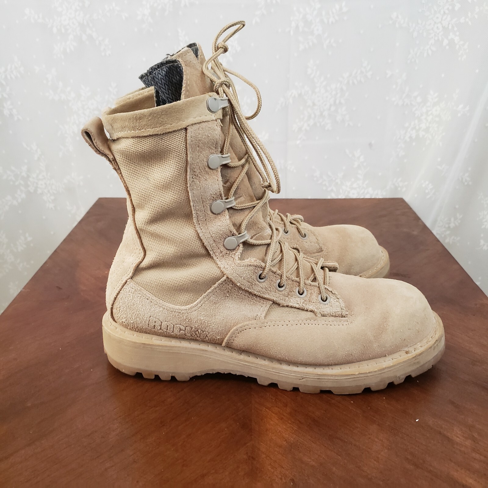 Rocky Tan 790 G OUTDOOR MILITARY BOOTS 5.5  XW