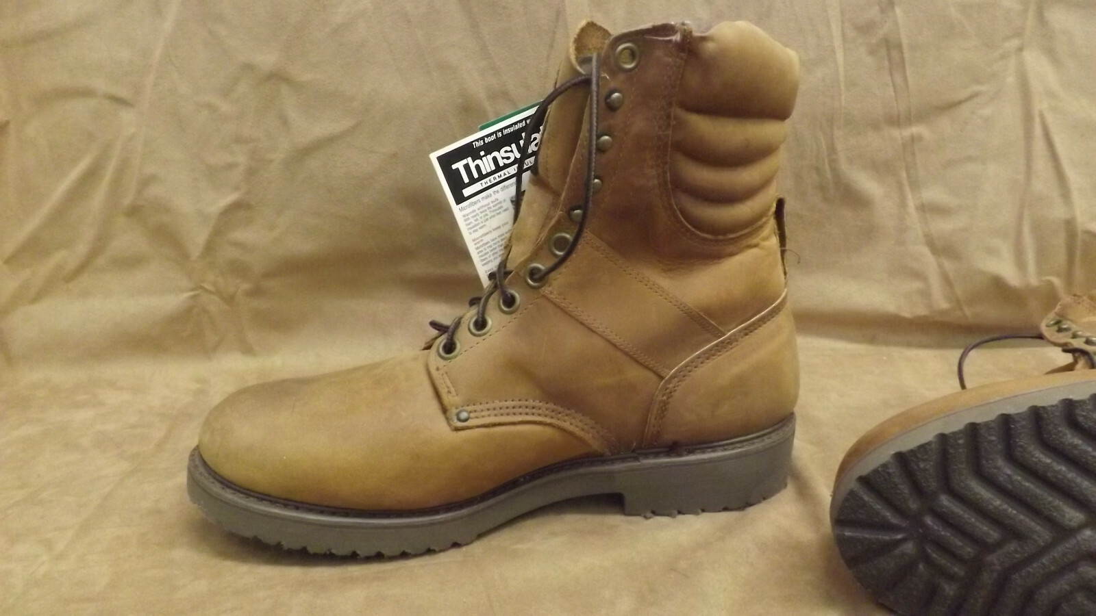 New Rocky 8″ Waterproof Insulated Work Boots 11.5 MW Thinsulate