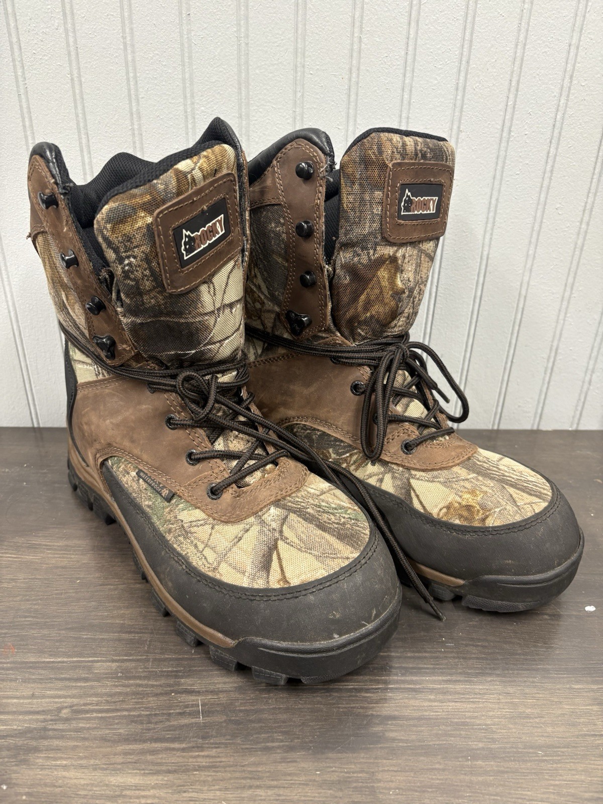 Rocky Boots Core  Waterproof 400G Insulated Outdoor Men FQ0004754 Camo 11.5 W