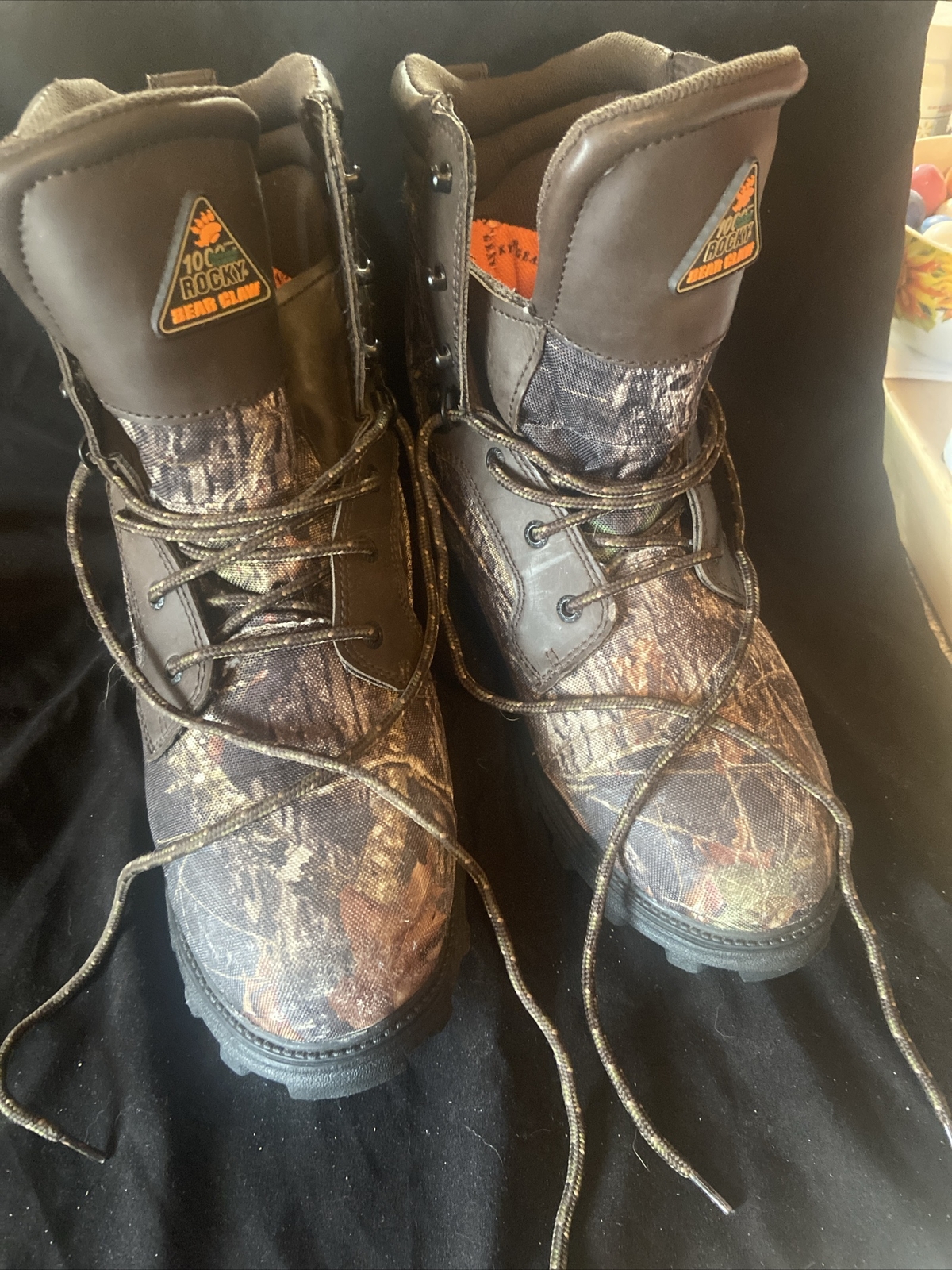 Rocky Bear Claw Insulated Waterproof Men’s sz 7 M 1000G Thinsulate Hunting Boots