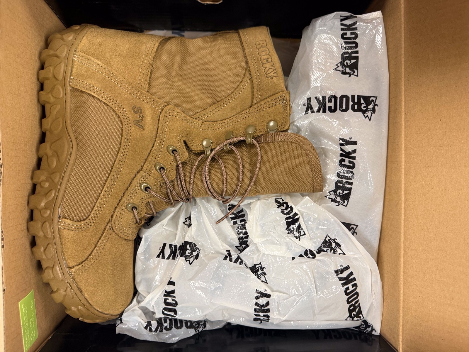 Rocky Boots RKC050 SV2 Special Ops – Coyote Brown Men’s 11 M – Made in USA