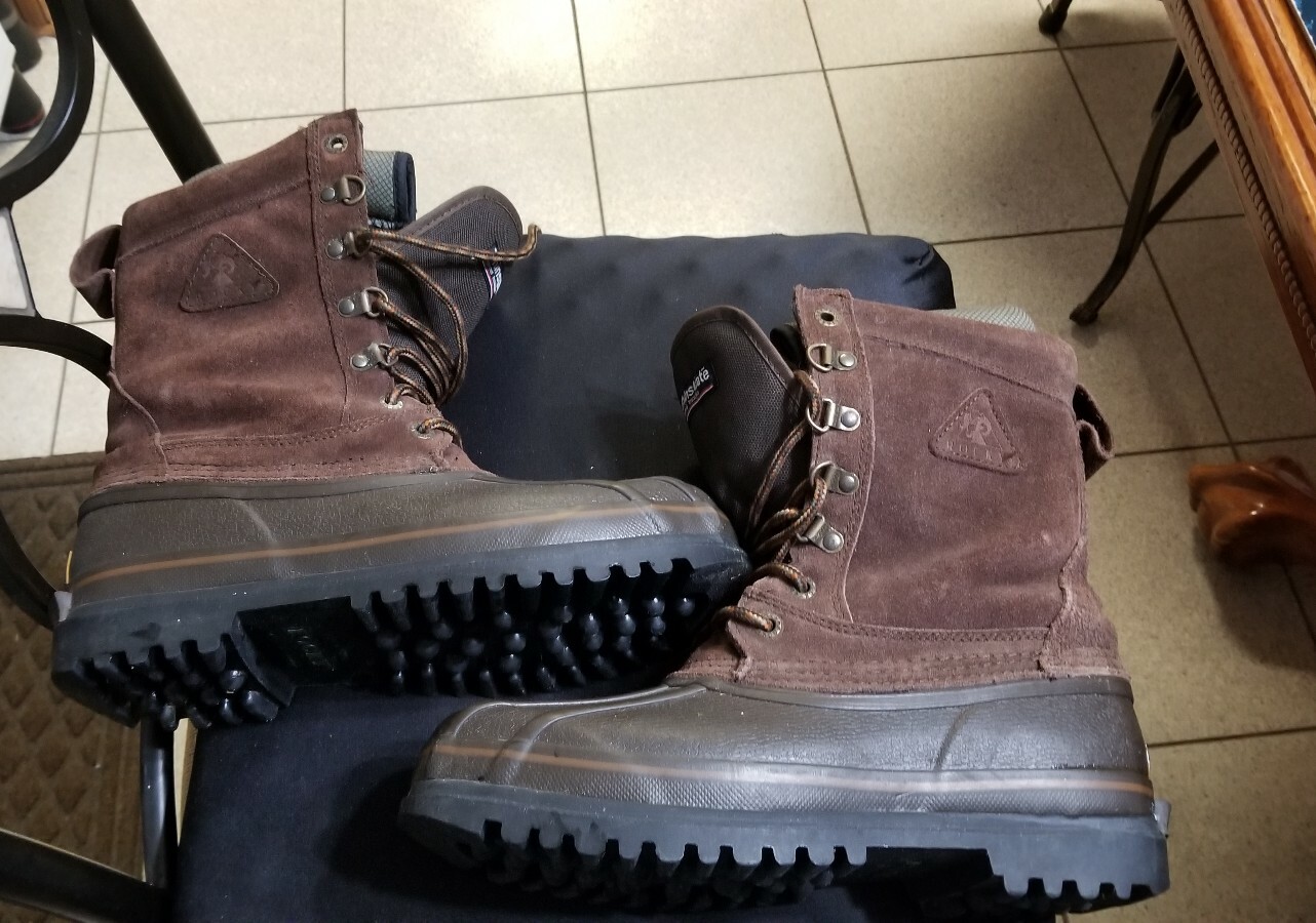 Rocky 7758 Jasper Trac Insulated Hunting Winter Snow Duck Boots Men’s US 8M