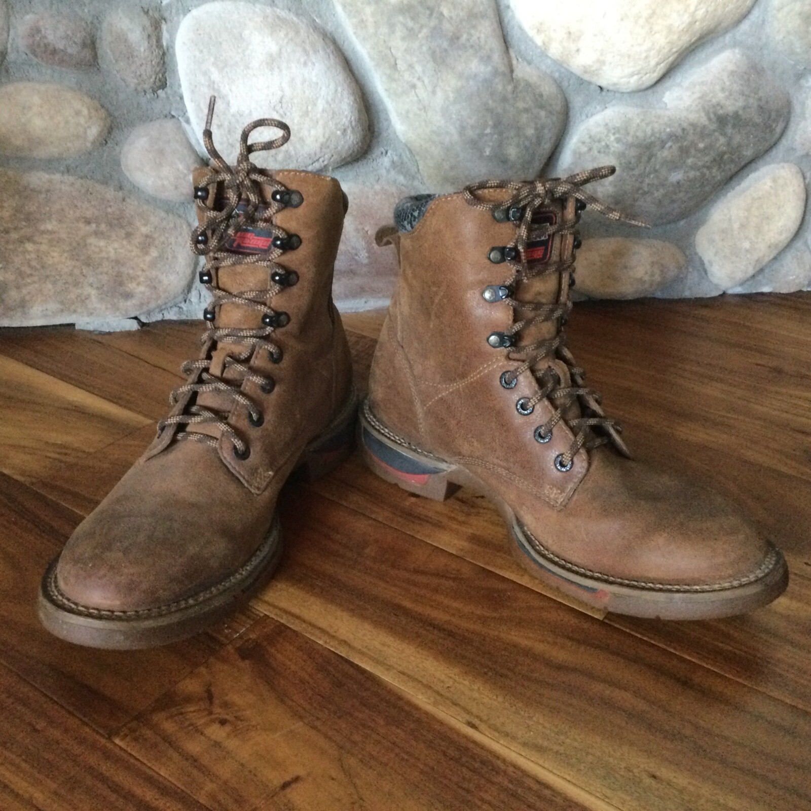 8” Mens Rocky Long Range Lacer Boots Size 11.5