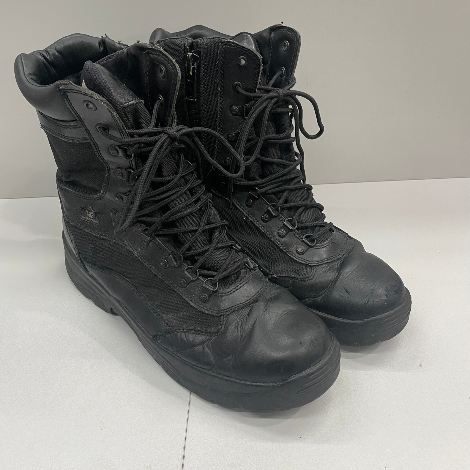 Rocky 2149 Fort Zipper Waterproof Duty Boots Size 12 – Pre-owned, Good Condition