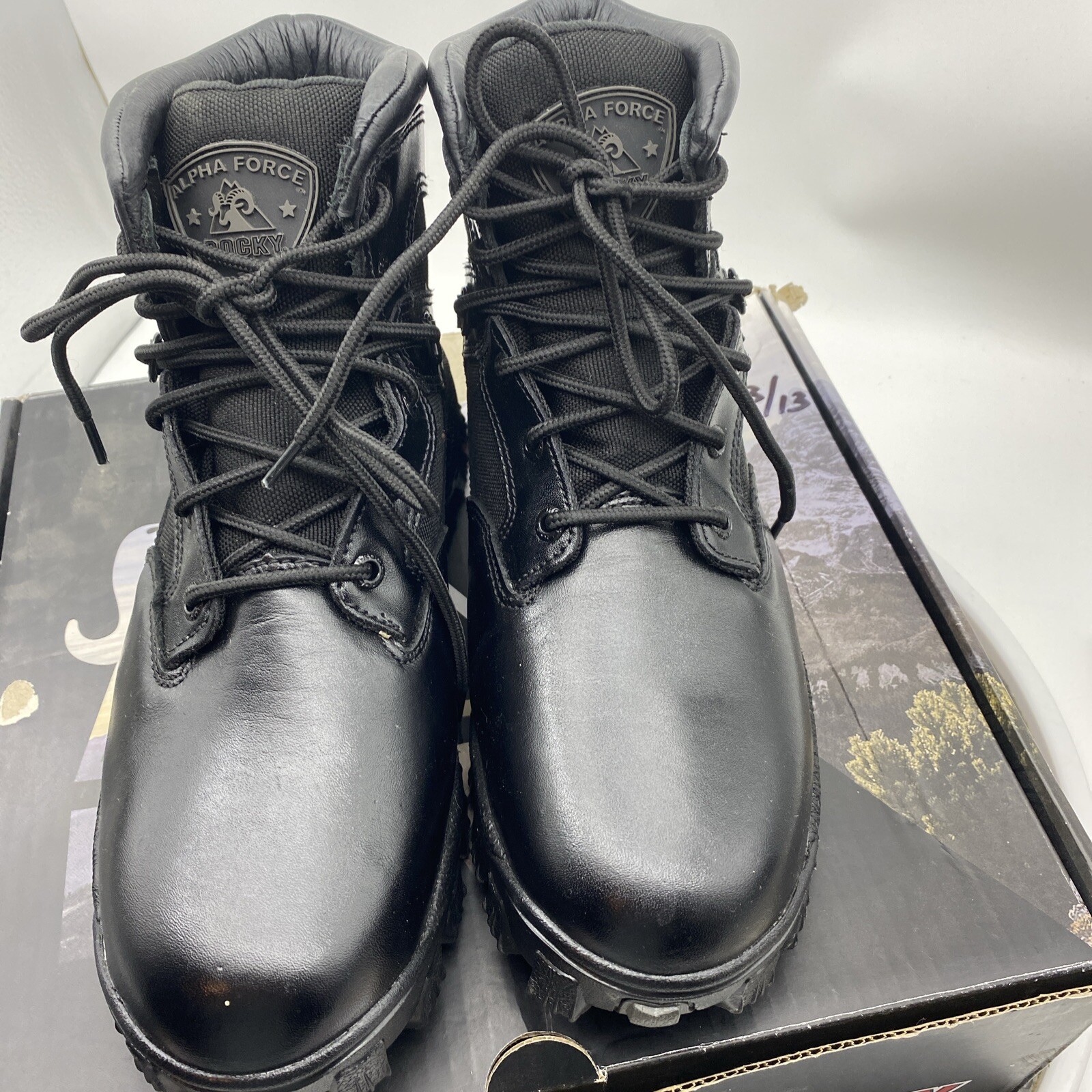 Rocky AlphaForce Composite Toe Waterproof Duty Boot 9.5 Med New