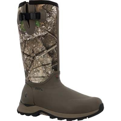 Rocky Men’s 14″ Trophy Series 1000g Insulated Pull-On Boot Realtree APX – RKS065