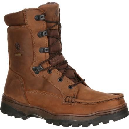 Rocky Men’s 8″ Outback GORE-TEX Waterproof Boot Light Brown – Fq0008729