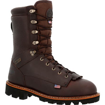 Rocky Men’s 10″ Elk Stalker Waterproof 1000g Insulated Outdoor Boot Brown – RKS0