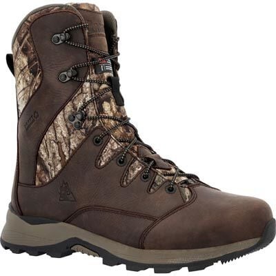Rocky Men’s 9″ Trophy Series 800g Insulated Outdoor Boot Realtree APX – RKS0654,