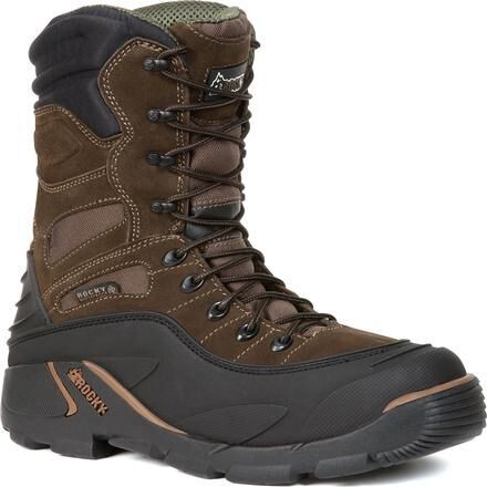 Rocky Men’s 9″ Blizzard Stalker Waterproof 1200g Insulated Boot Brown –  FQ00054
