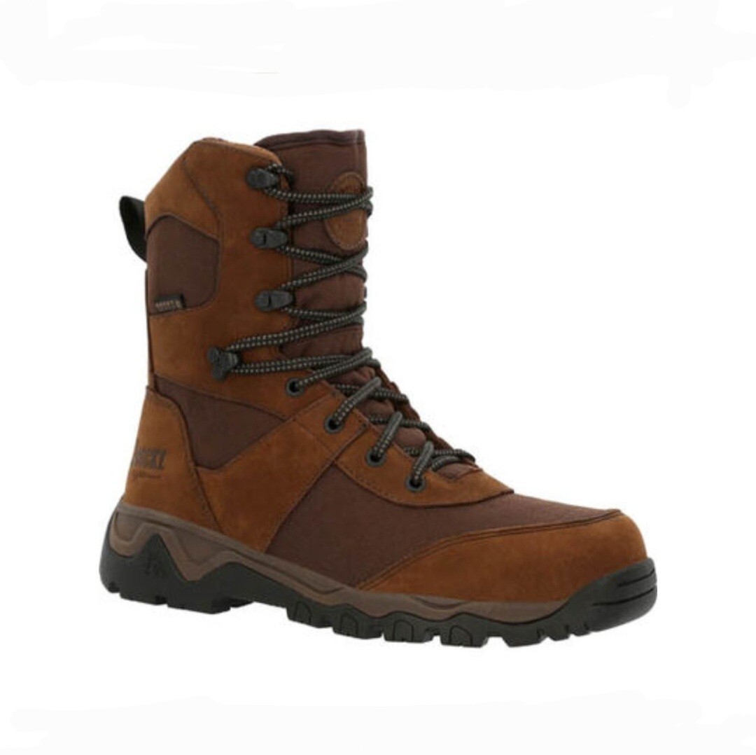 Rocky Red Mountain Waterproof 400g Insulated Outdoor Men’s Boot, RKS0546, (New)