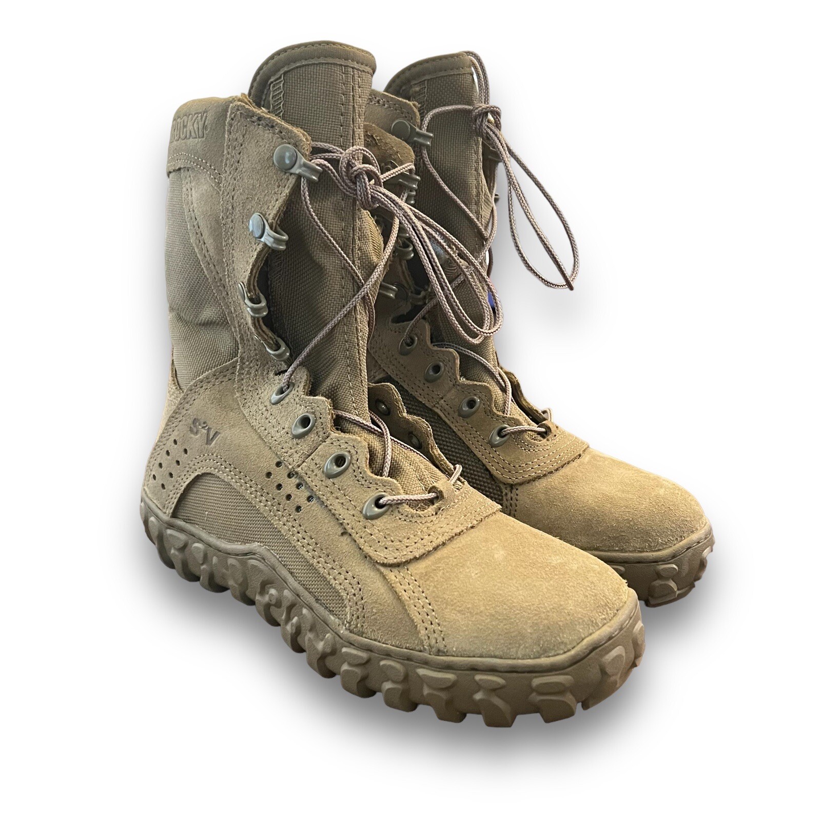 Rocky Boots Military 104 SV2-Special Ops Vibrancy Coyote Size Mens Size 6.5