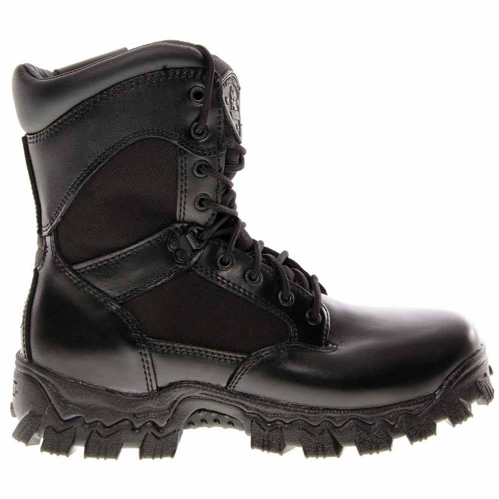 Rocky Alpha Force 8 Inch Waterproof Soft Toe Work  Mens Black  2173