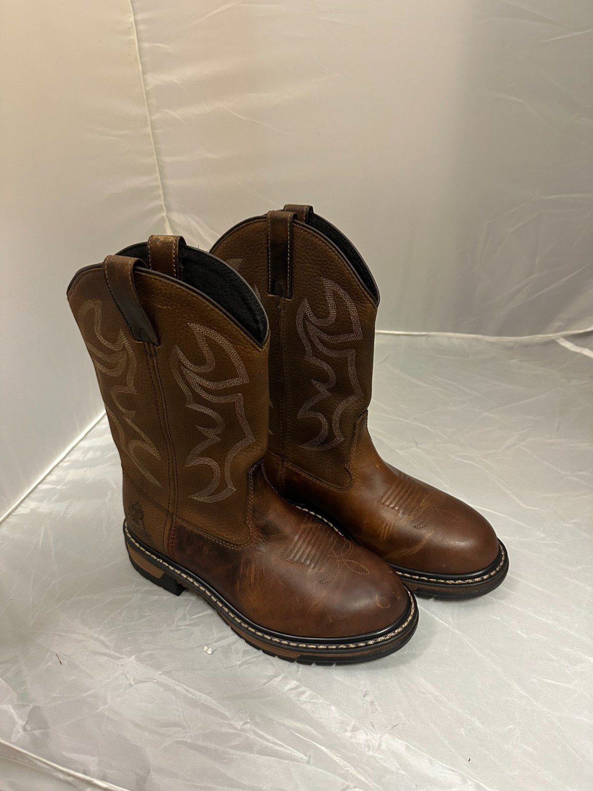 Brown Rocky Soft Toe Boot. New in Box. Multiple Sizes!