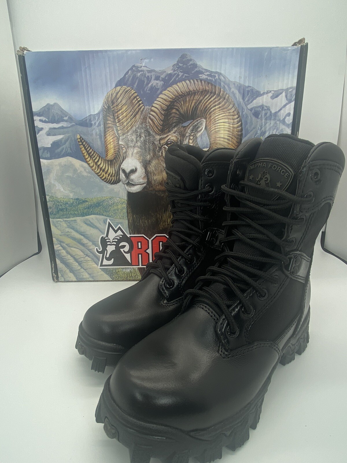 Rocky Alpha Force Waterproof Public Service Boot 2165-8” Alpha force USA 3W