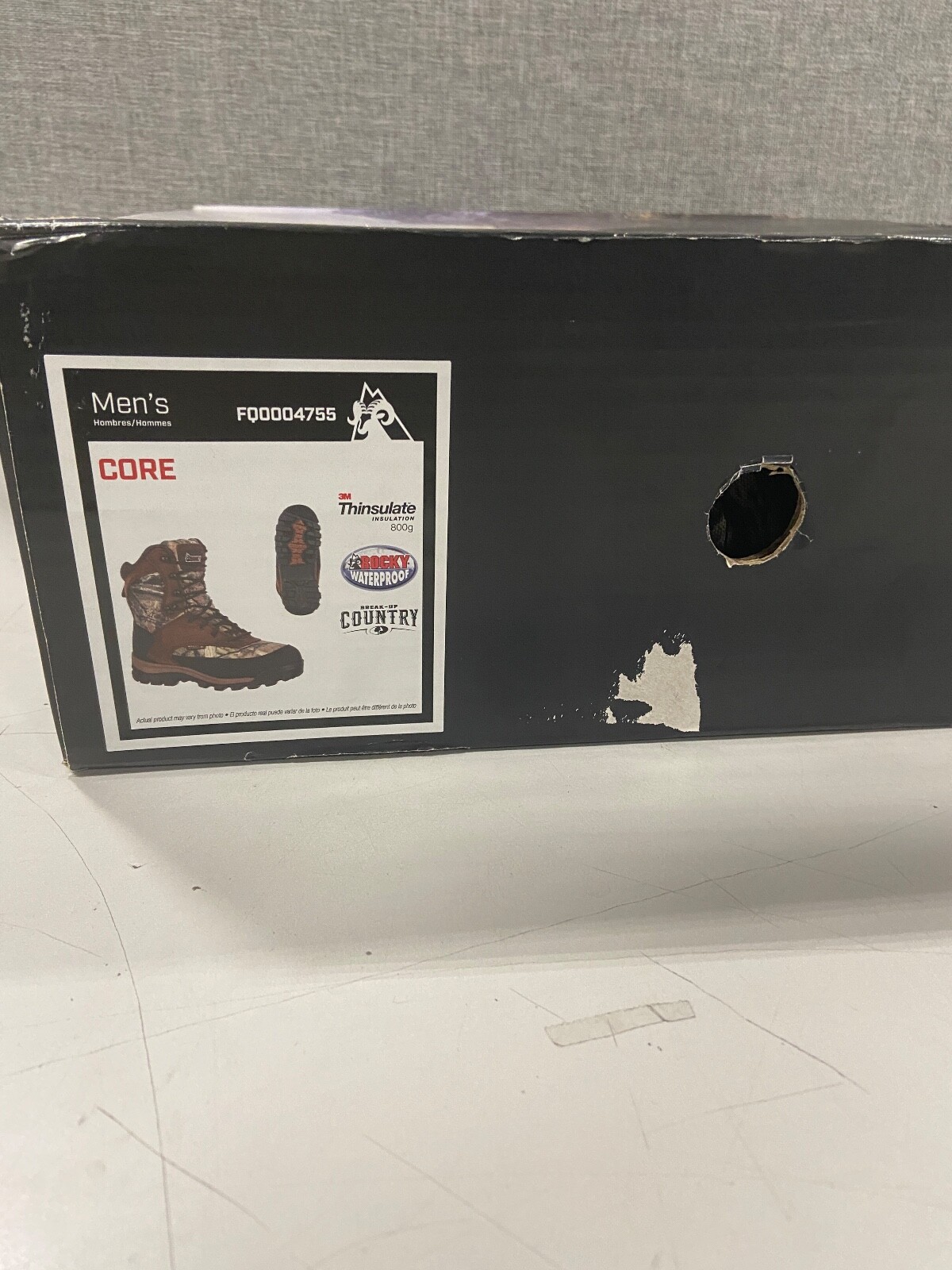Rocky Core Waterproof Insulated Outdoor Boot – Round Toe – FQ0004755