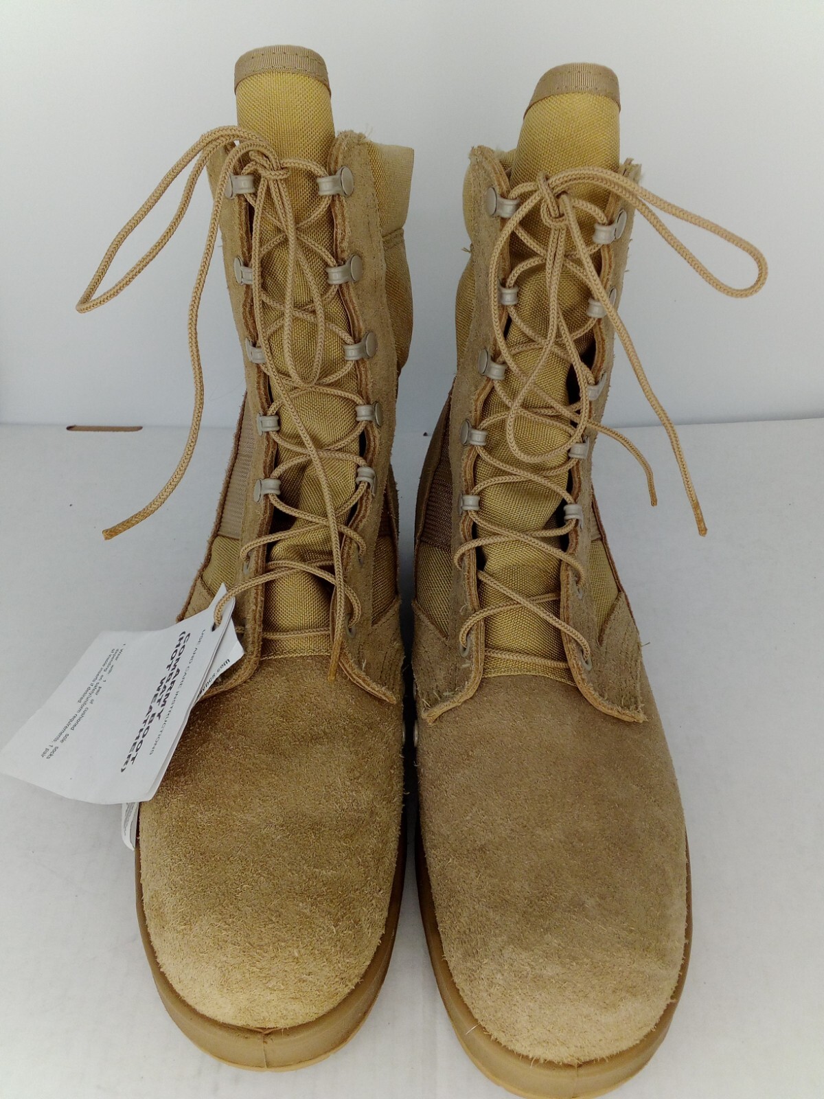 Rocky Men’s Entry Level Hot Weather Military Boots, Beige, 11 R