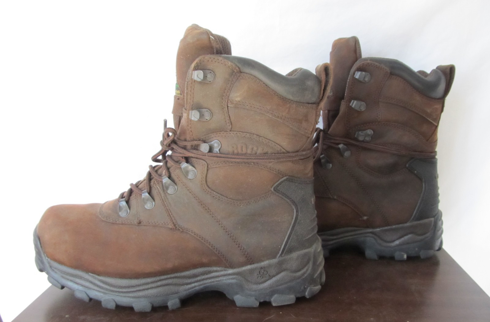 ROCKY 7″ Utility 600G Insulated Waterproof Boots Men’s Size 10M