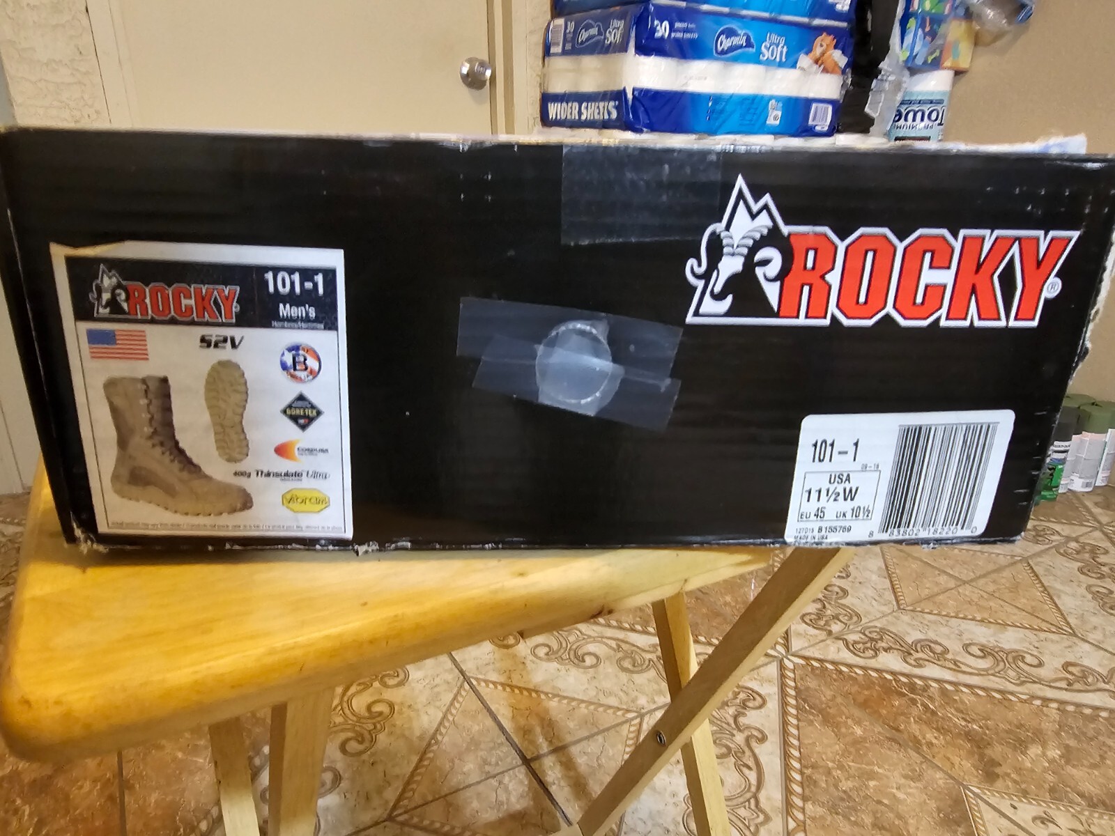 ROCKY S2V Waterproof 400G Insulated Military Boot 11. 5 W Made in USA