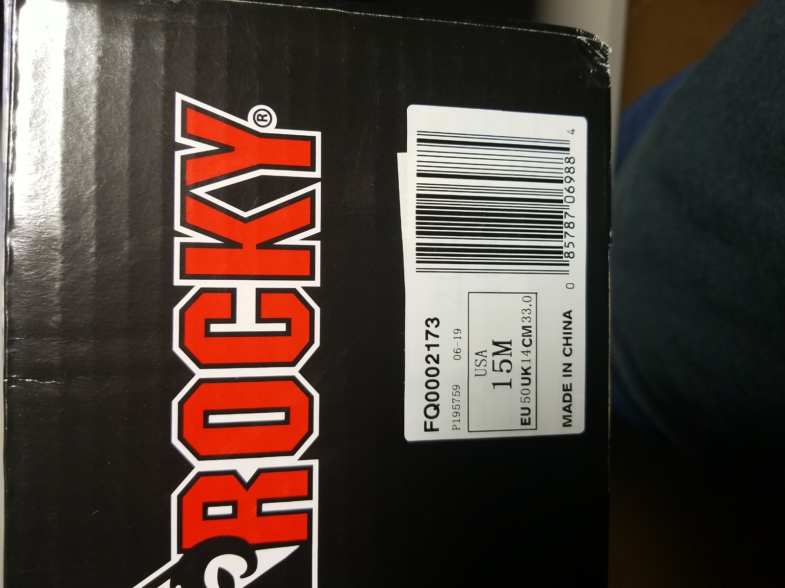 Rocky Alpha Force Zipper Waterproof Public Service Boot