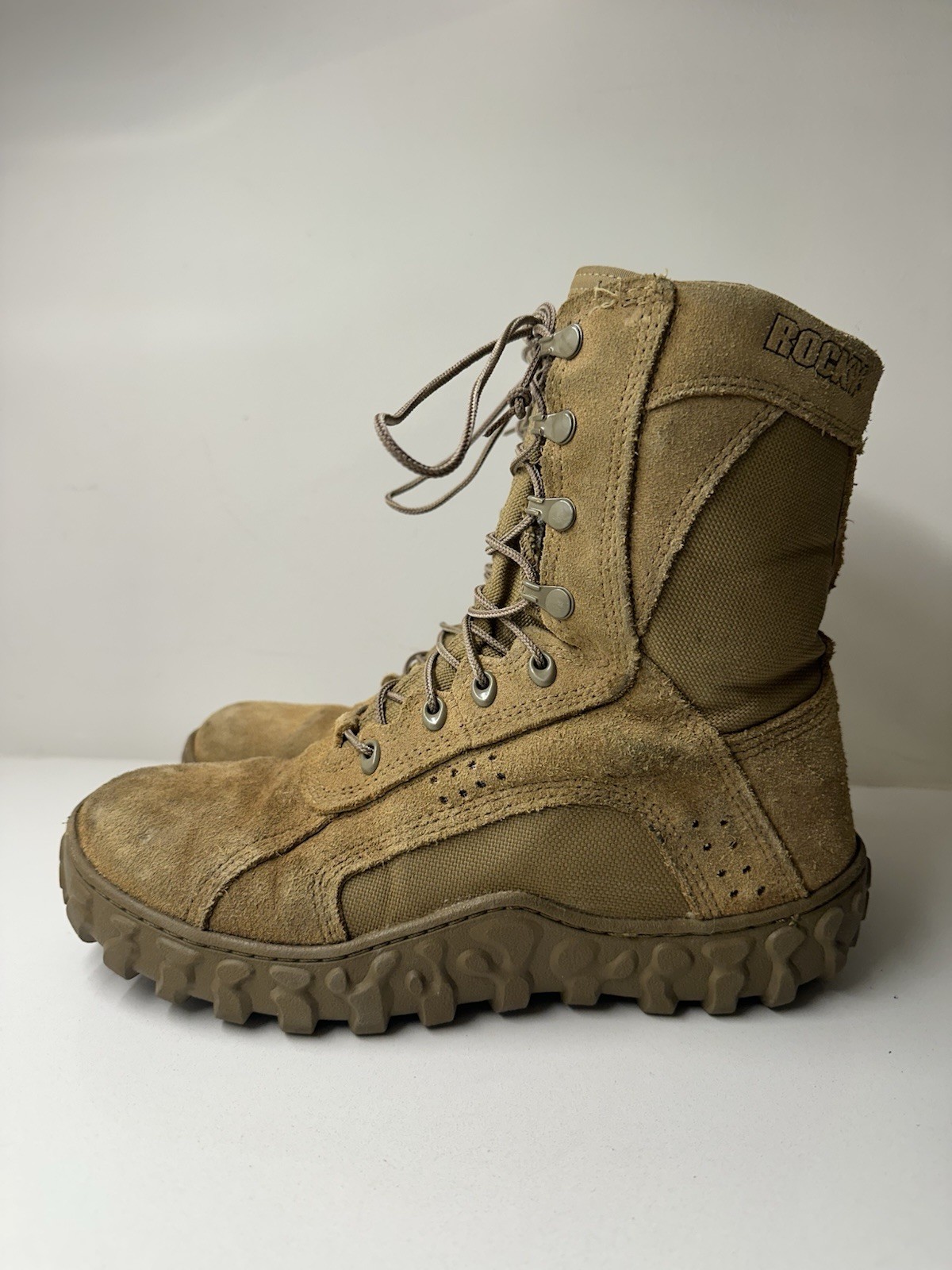 Rocky SV2 Special Ops Coyote Tan RKC050 Tactical Boots Men’s 10 W (wide)