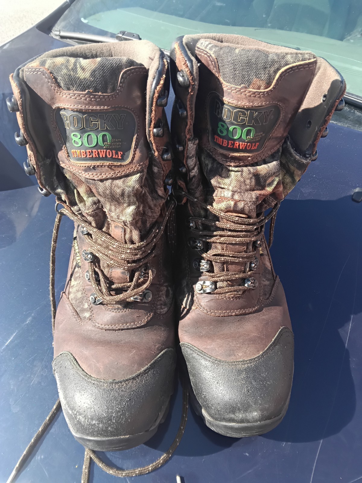 Rocky Timberwolf 800g Insulated Hunting Boots men’s size 11.5 W