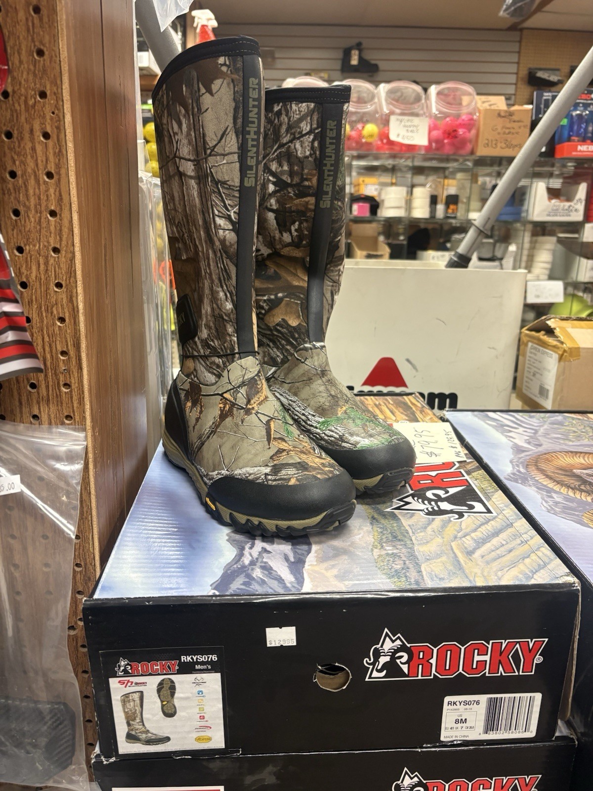Rocky Mens Hunting Boots Size 9M RKYS076