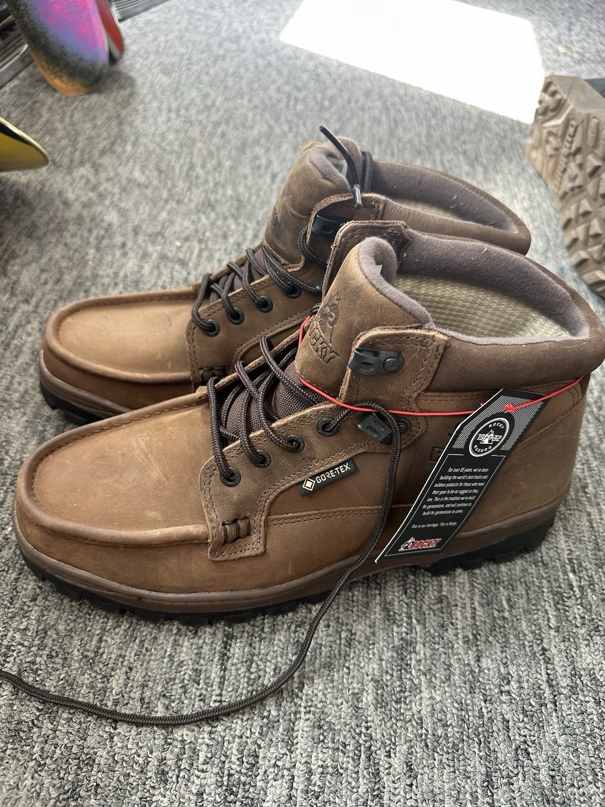Rocky Outback GTX Boots – Men’s Size 12 – Waterproof Gore-Tex – NEW with Tags