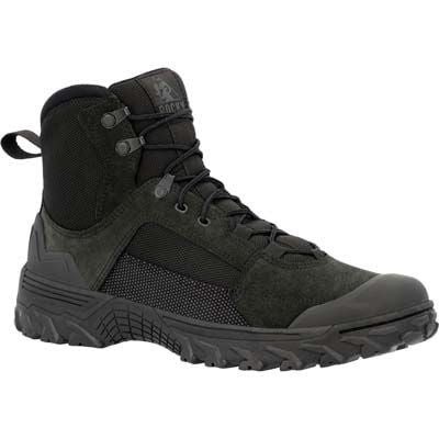 Rocky Men’s 6″ Mountain Combat Military Boot Black – RKC162, Black