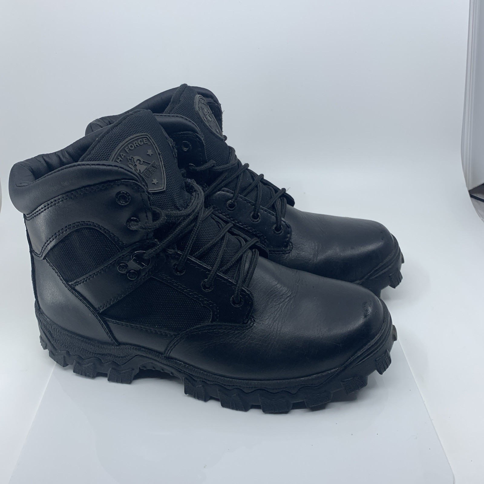 ROCKY Men’s 2167 ALPHA FORCE 6″ Waterproof / Public Service BOOTS – 9.5 wide