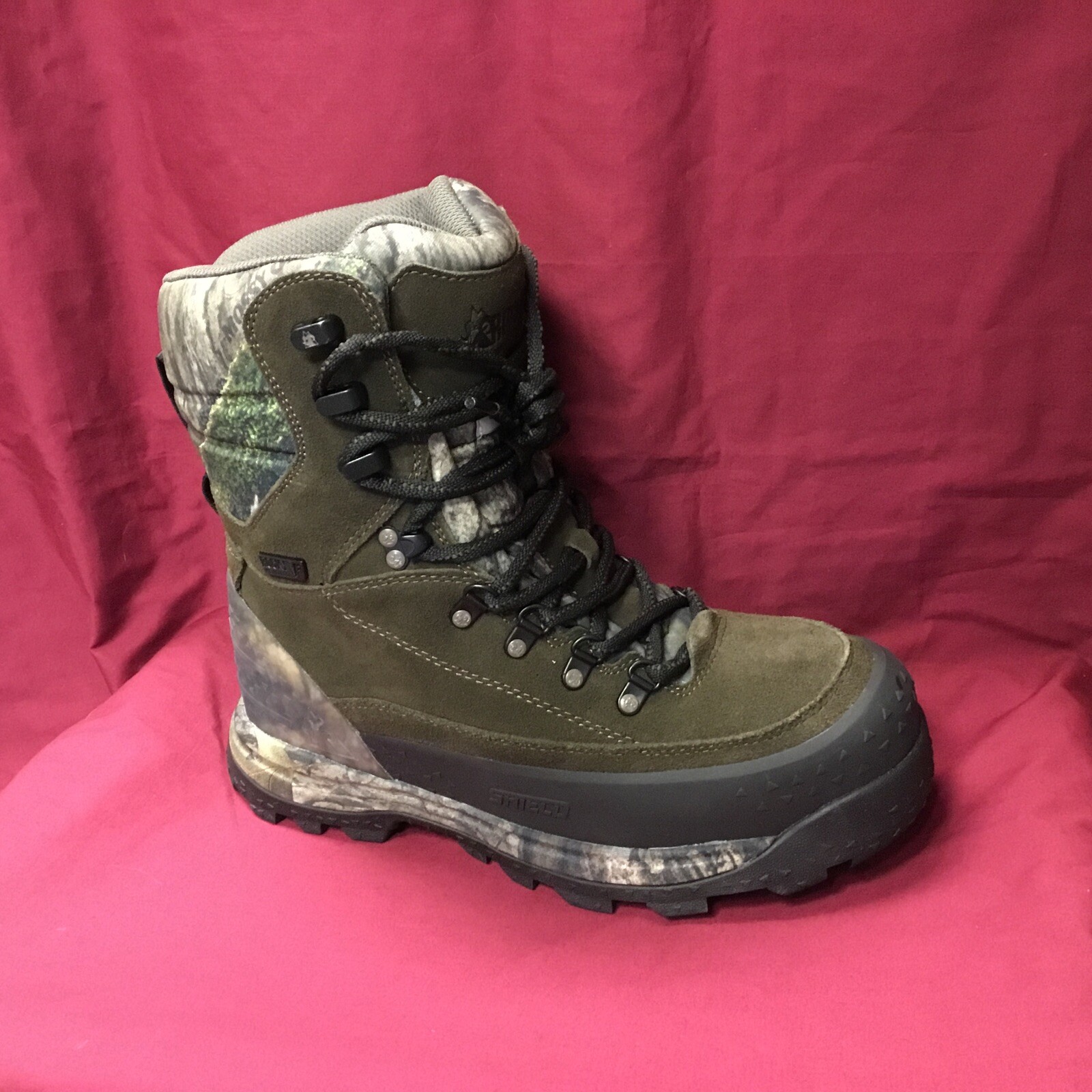 New Men’s Rocky RKS0592 Camo Blizzard Stalker Max 1400G Boots Size 12 Wide