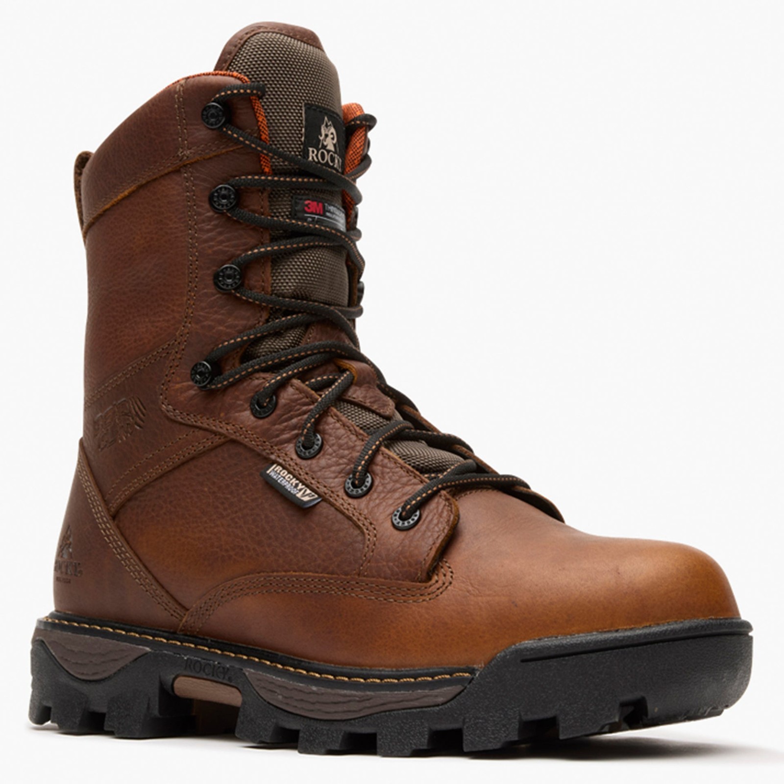 ROCKY Men’s RKS0696 BearClaw 400G Insulated Hunting Boots, Brown, Size US 10.5 W