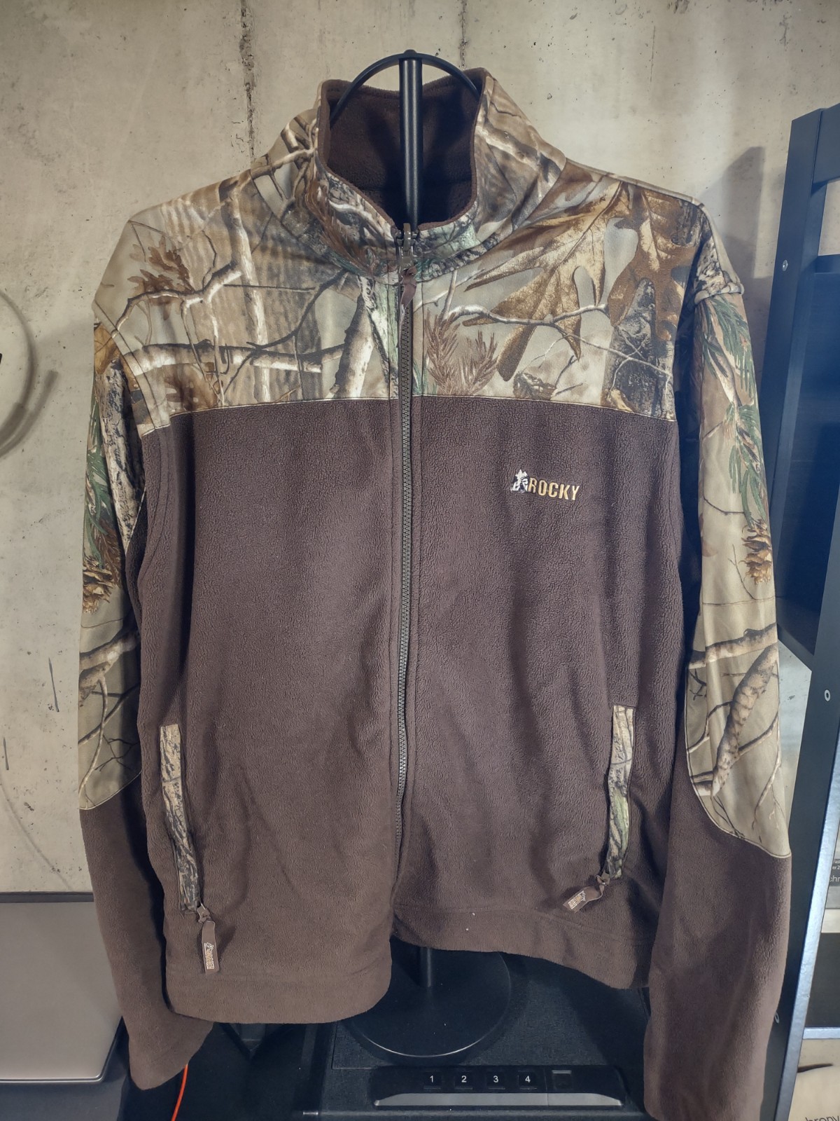 Rocky – Men’s Full Zip Camo Jacket – Size XL TG EG