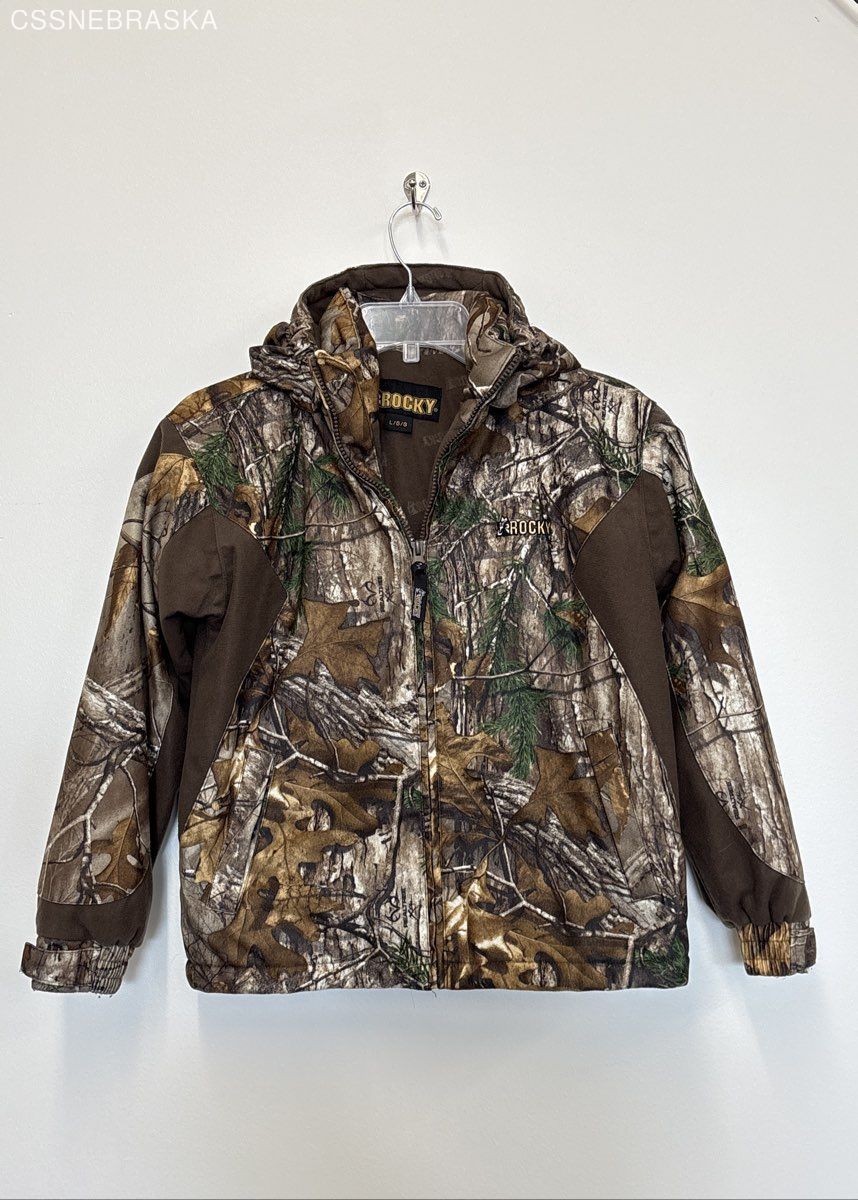 ROCKY Multi Boy Prohunter Insulated Waterproof Camo Parka – Size L