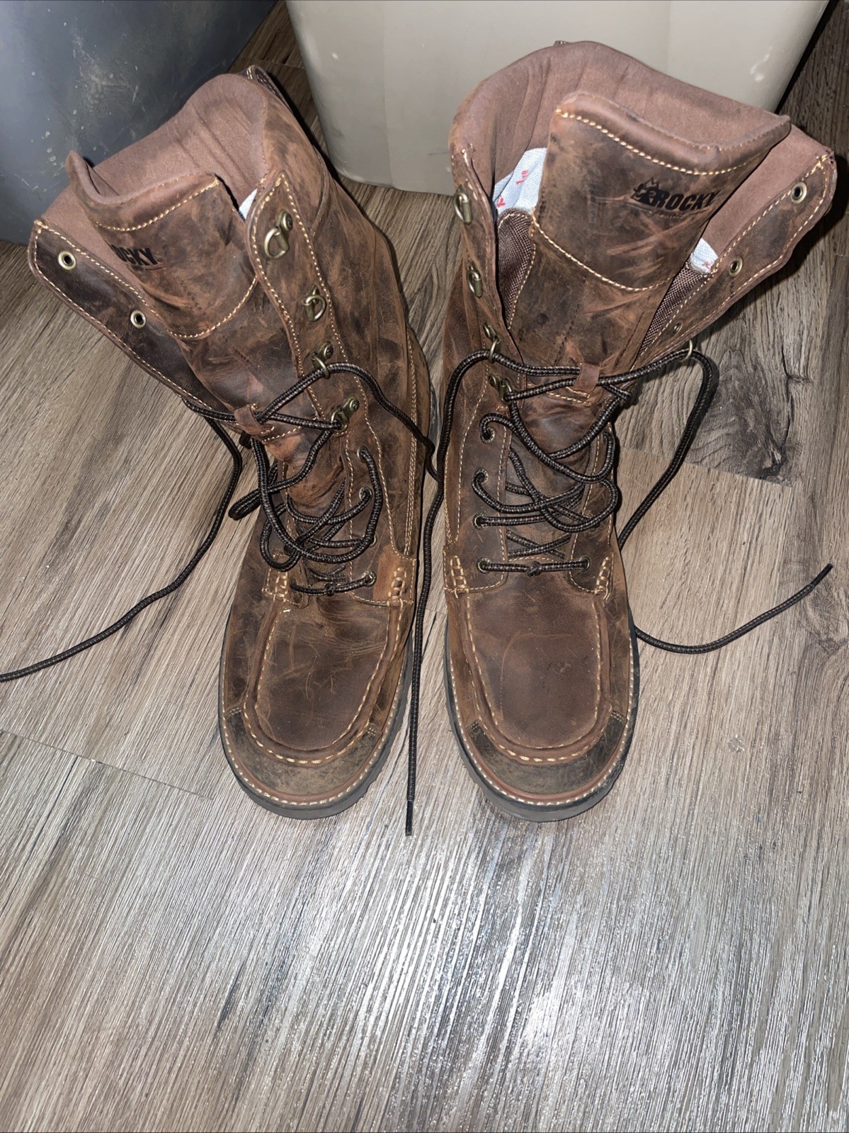 Rocky brand waterproof work or hunting boots, Size 13