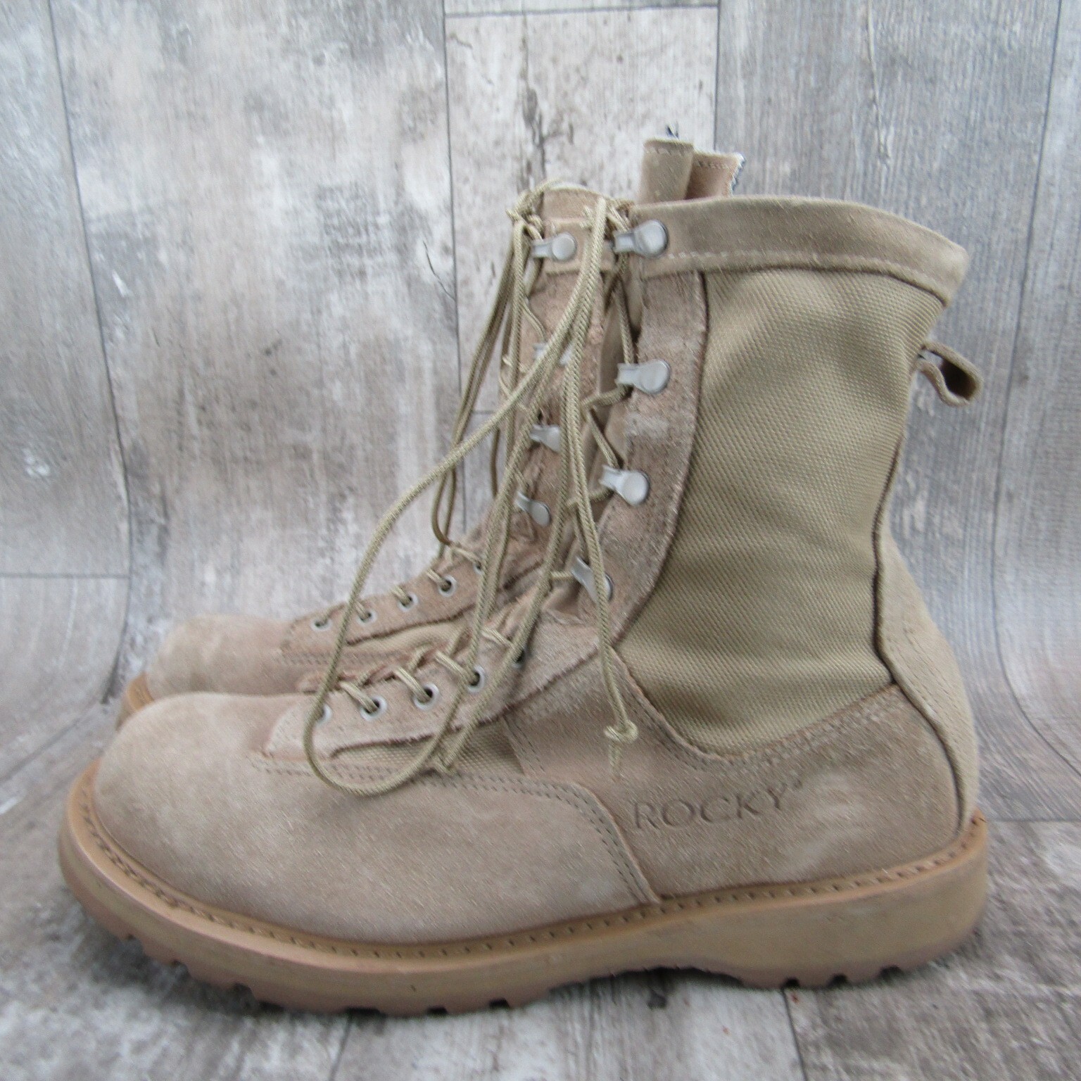 Rocky Combat Boot 790G 10.5 R Gore-Tex Desert Tan Temperate