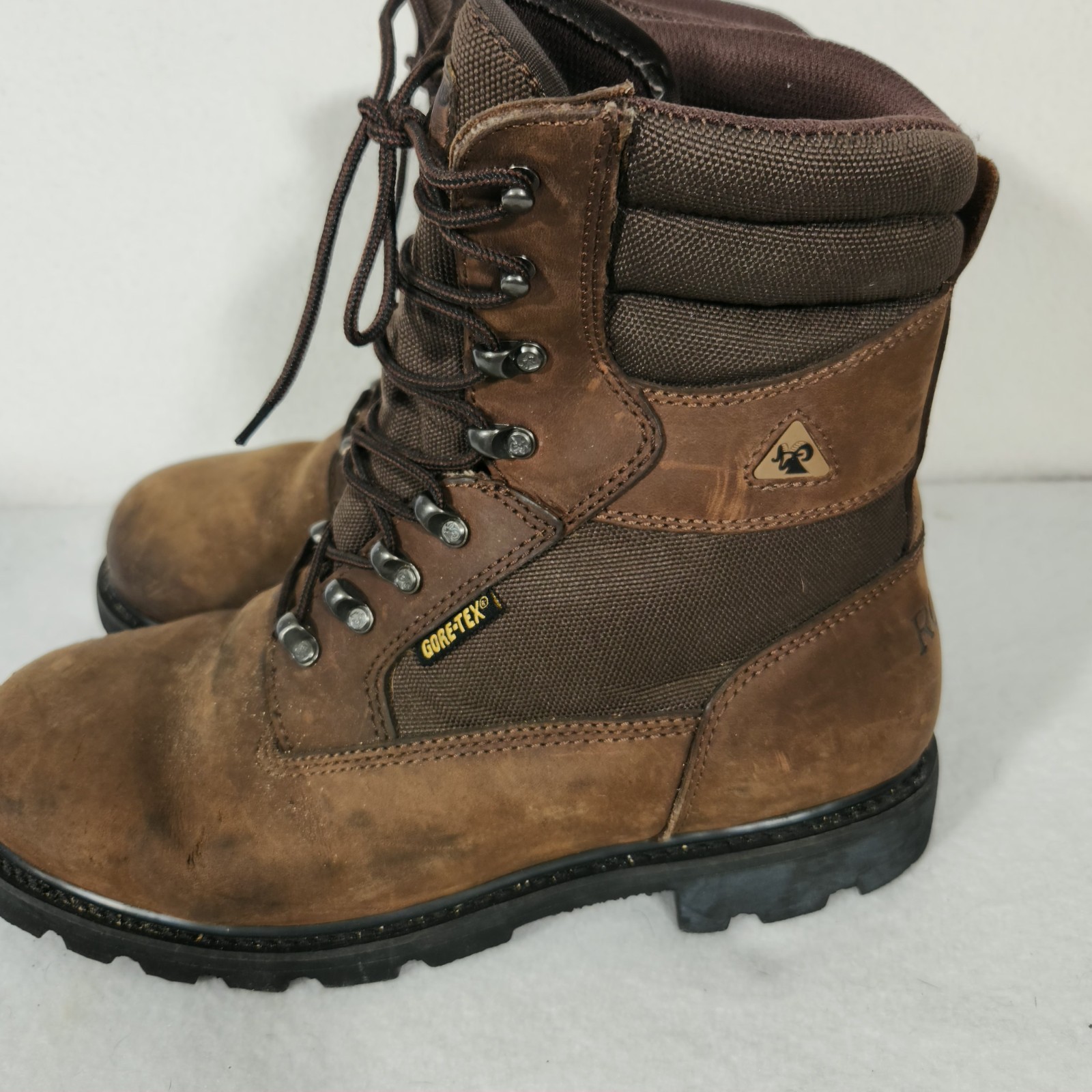 Rocky Ranger Brown Gore-tec Insulated Work Boots Size 10M