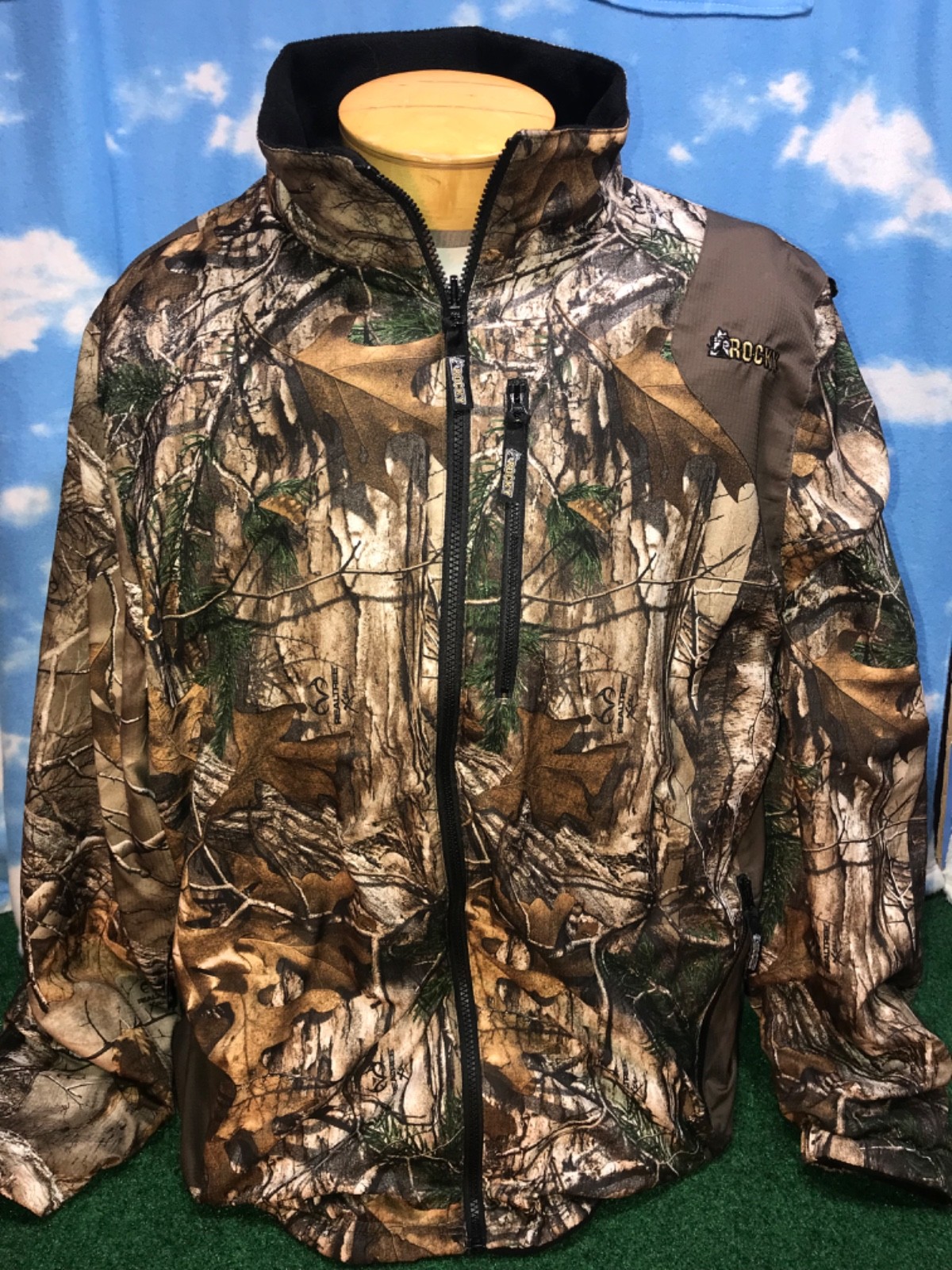 Rocky RealTree coat jacket Reversible 2XL XXL Full Zip Camouflage 3 j-1