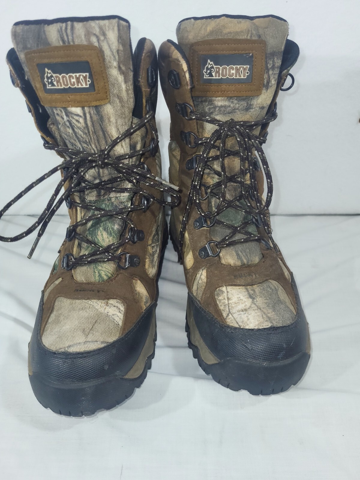 Rocky Hunting Outdoor Thinsulate Waterproof Cam  Boots Men’s 8.5 800 Grams