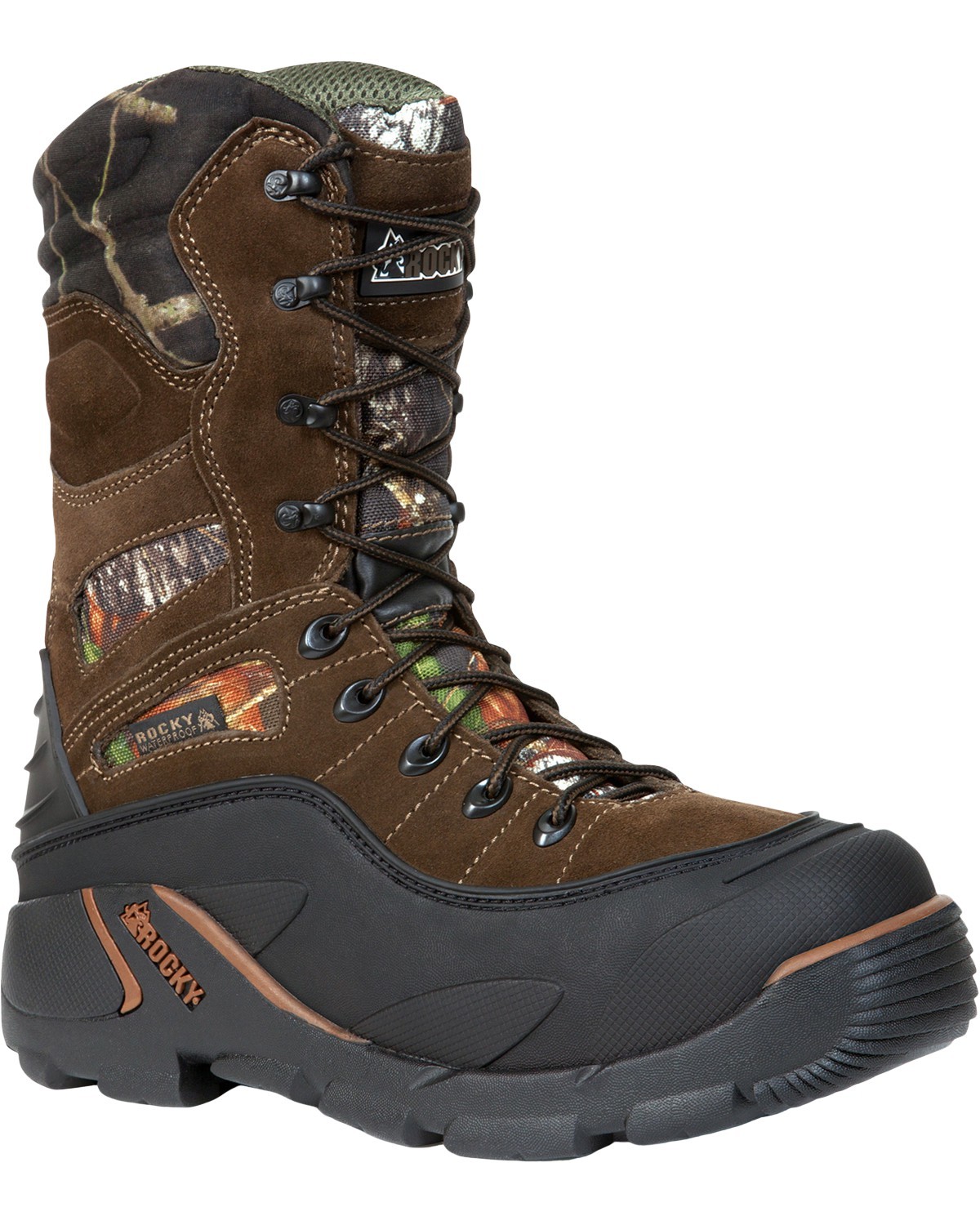 Rocky Men’s BlizzardStalker PRO Waterproof Insulated Boot Mossy Oak 14 M
