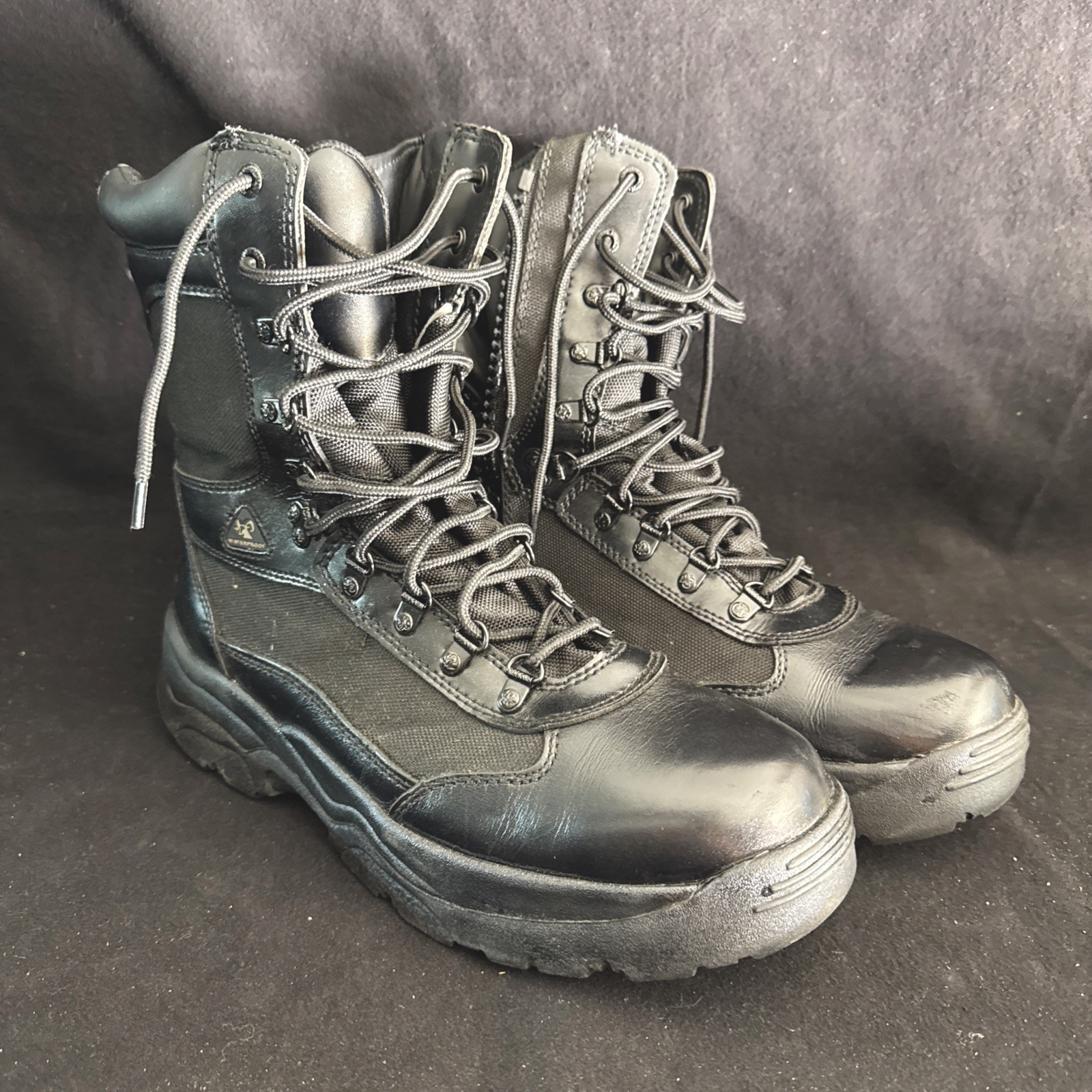 Rocky Alpha Force 11 US black FQ0002149 leather boots Men’s 11m EU 44.5