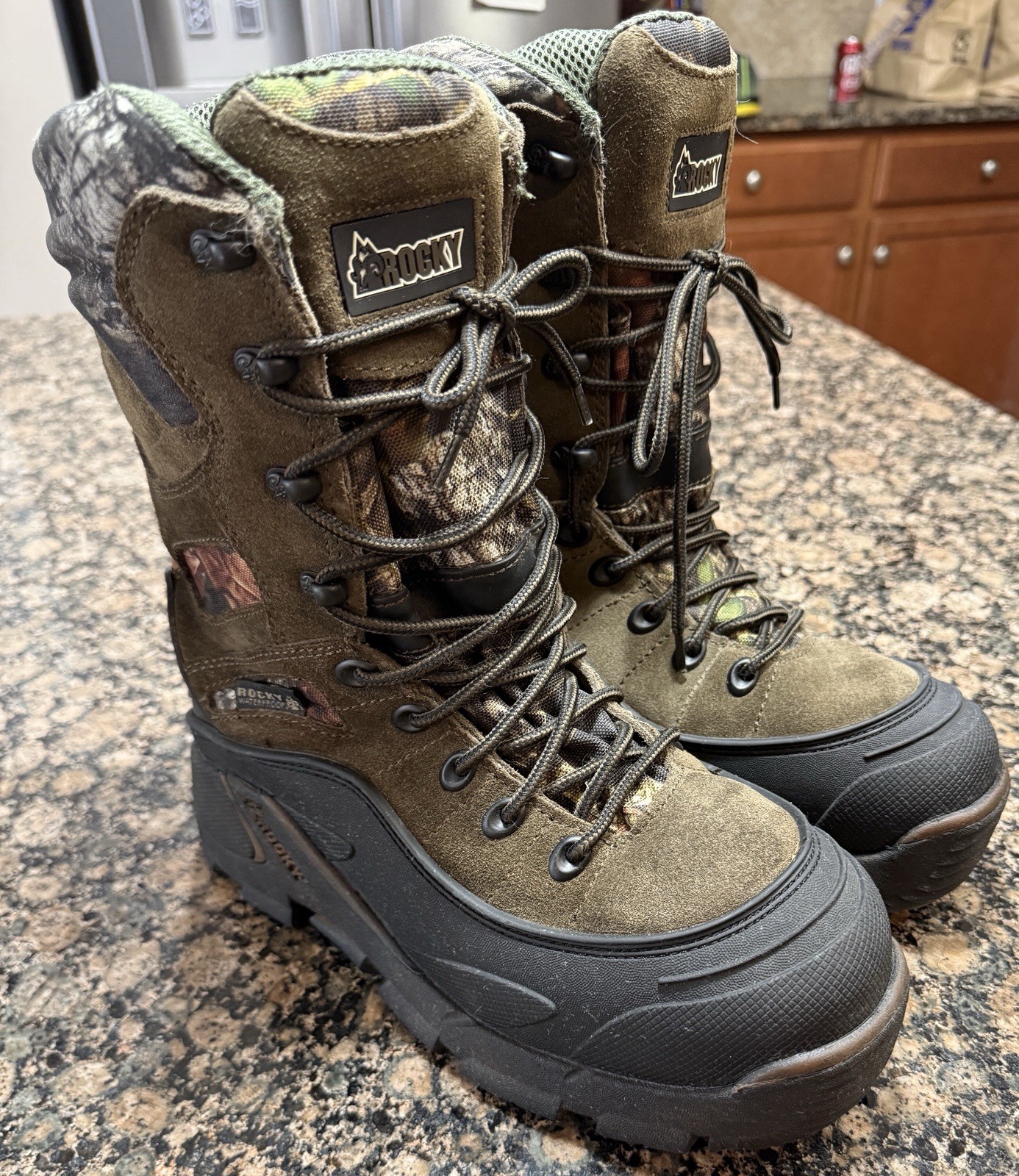 Rocky Men’s 7 Blizzard Stalker Waterproof 1200G Insulated Boots