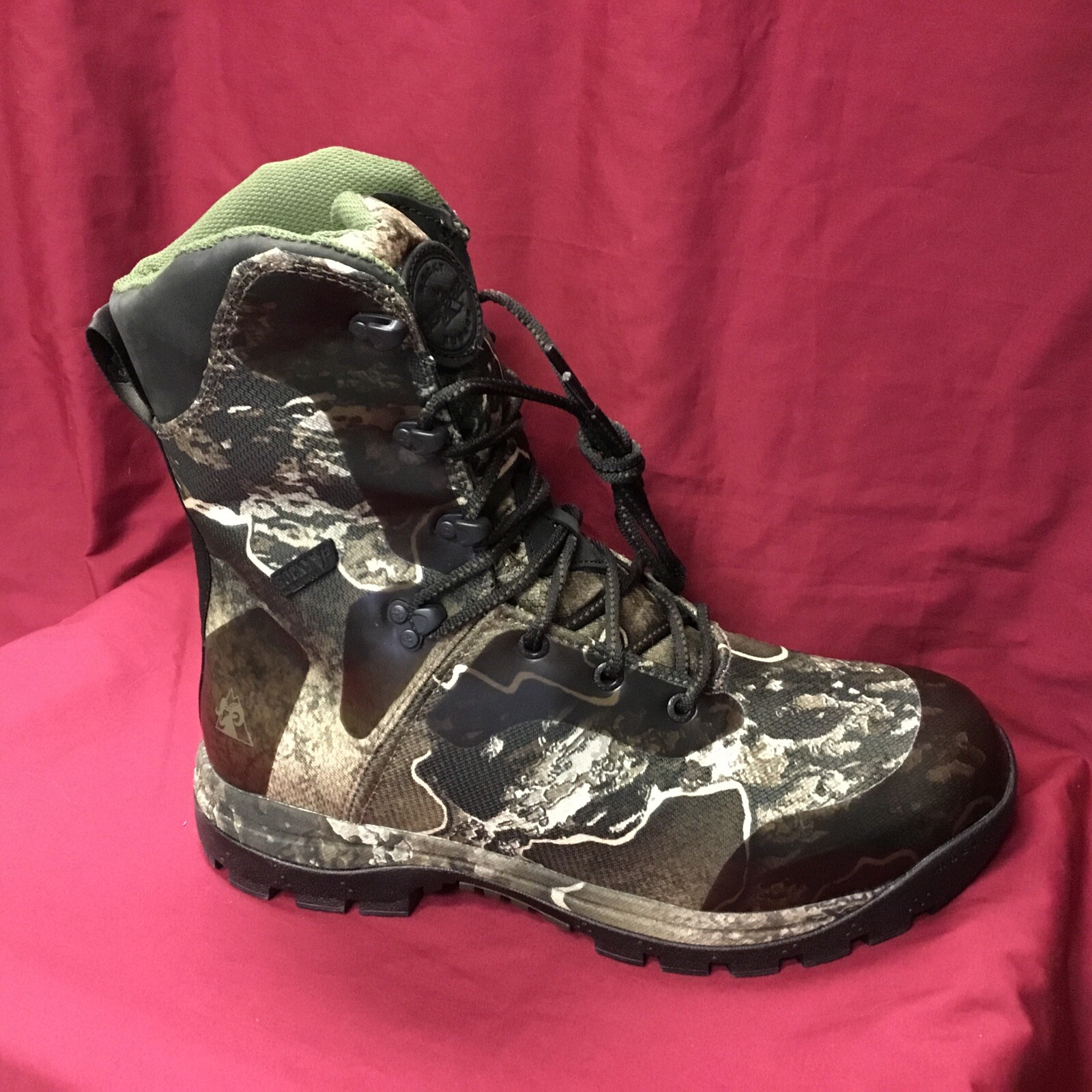 New Men’s Rocky RKS0628 Real Tree Excape Camo “Lynx” 400G 9” Boots Size 13 M