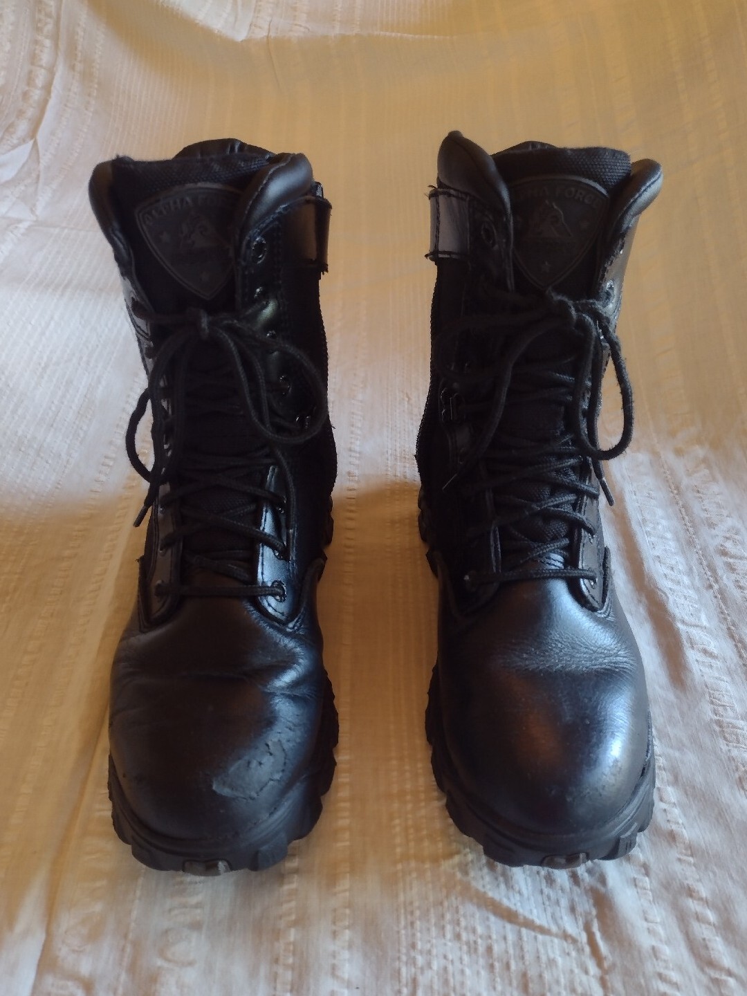 Rocky Alpha Force 8″ Black Boots Size 7.5